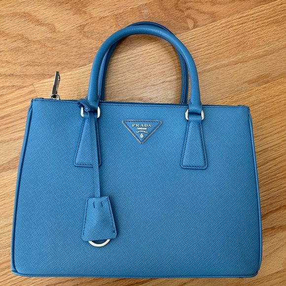 Prada Handbags - Prada Saffiano Double-zip Small Tote Bag
